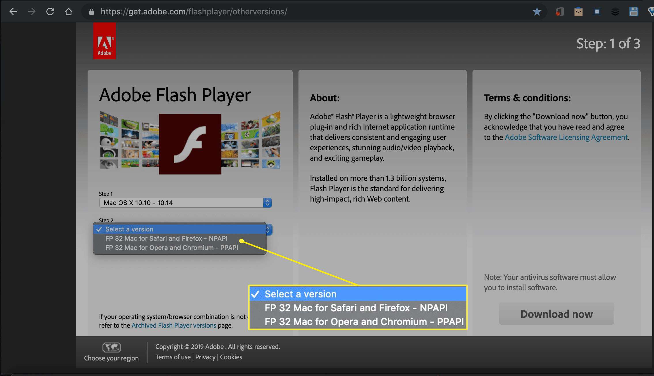 flash player for mac 10.13.4